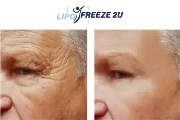 Mens before and after Morpheus 8 Grimsby results.