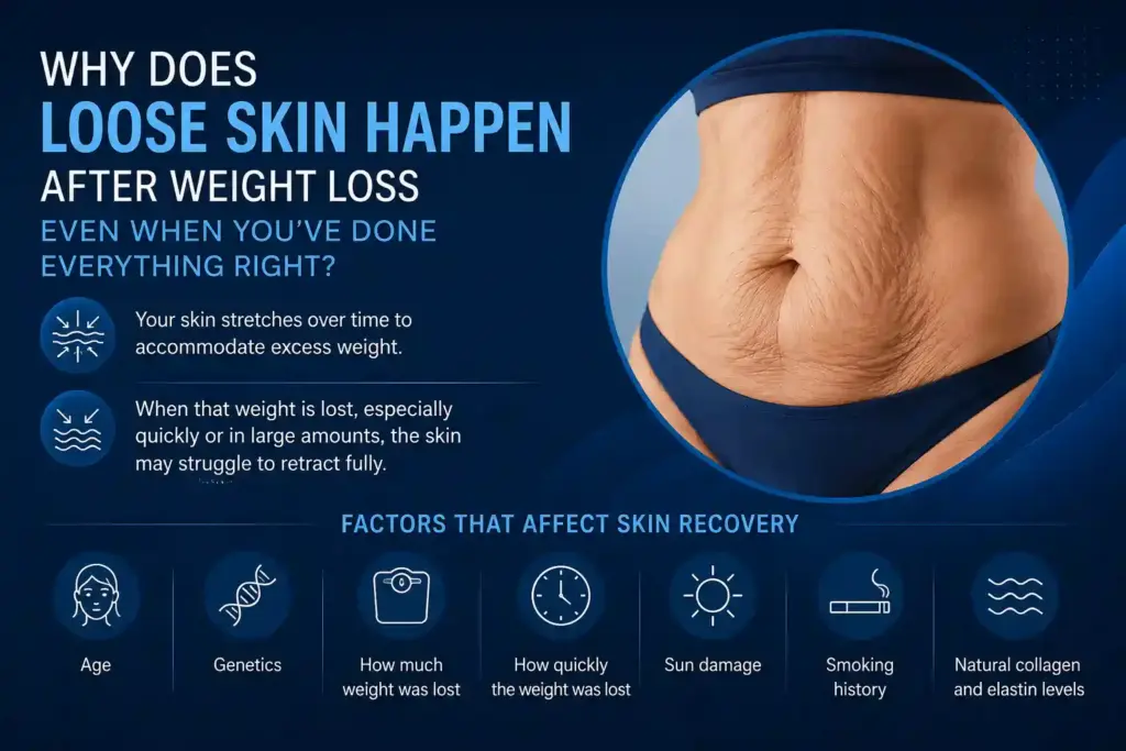 Why Does Loose Skin Happen After Weight Loss Even When You’ve Done Everything Right Grimsby?