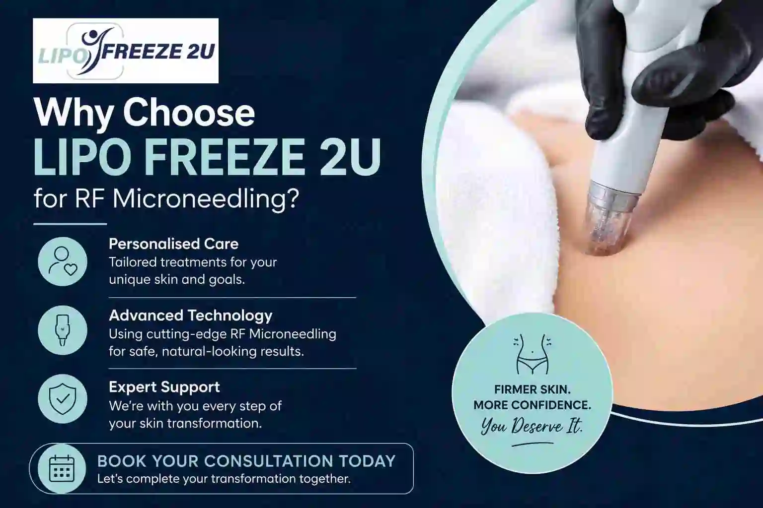 Why Choose LIPO FREEZE 2U for RF Microneedling Grimsby?