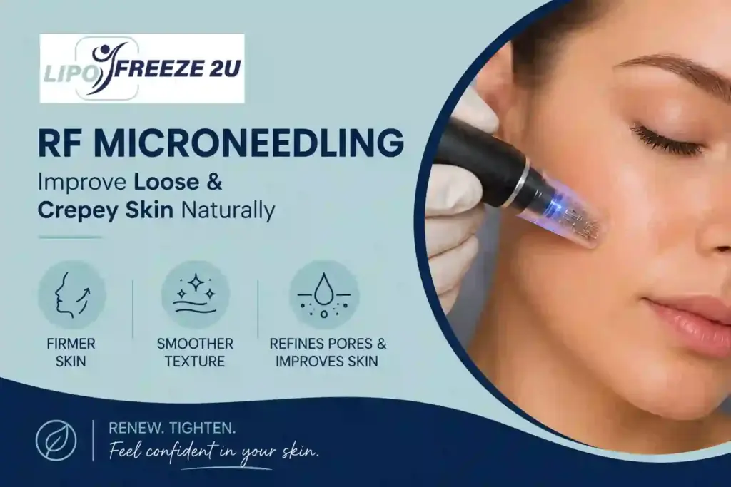 Can RF Microneedling Help Improve Loose and Crepey Skin Grimsby?